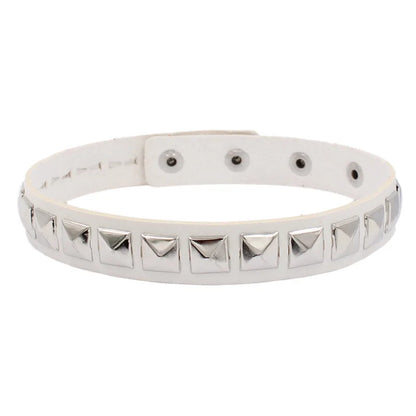 New Black Women Punk PU Leather Square Rivets Choker Collar Necklace Hip Hop Female Girls Party Jewelry 2022 Neck Accessories