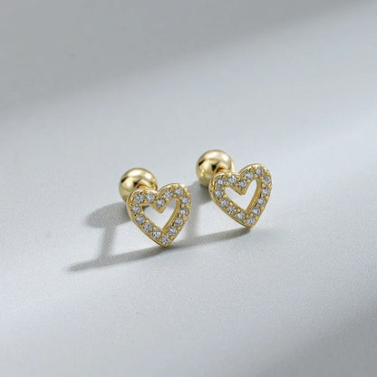 2PC Stainless Steel Little Huggies Hoop Earrings For Women Tiny Crystal Zirconia Pendant Cartilage Earrings Piercing Jewelry