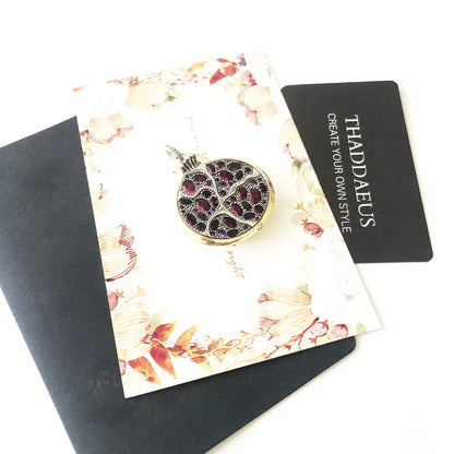 Pendant Large Pomegranate Spring Fashion 925 Sterling Silver Jewelry Romantic Gift For Women