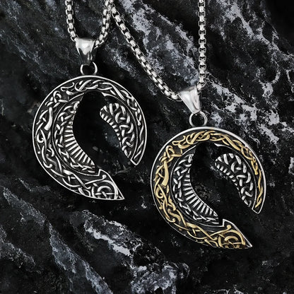 Pendente da uomo Semplice e Piccolo Titanio Acciaio Collana Gioielli