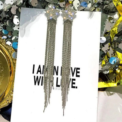 2023 New Fashion Trend Unique Design Elegant Delicate Zircon Water Drop Earrings Women Jewelry Party Premium Gift Wholesale