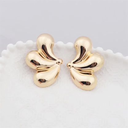 New Fashion Half Butterfly Women's Dangle Earrings Gold Color Animal Wings Unusual Earrings for Female Fashion Ear Jewelry