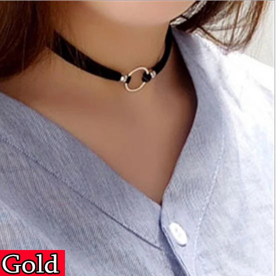 Black Velvet Choker Necklace For Women Vintage Black Star Sexy Lace Necklaces with Pendants Gothic Girl Gifts Neck Jewelry