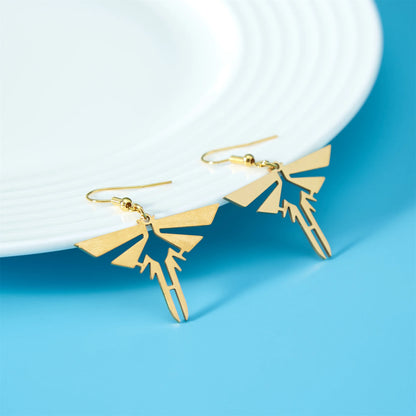 The Last Series of Us Necklace 2024 New Fashion Simple  Stainless Steel Pendant Chain Game Peripherals Trend Jewelry Best Gift