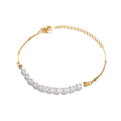 Elegant Zircon Flowers Bracelet For Women Girls Charm Gold Color Stainless Steel Plant Bracelets Luxury Designer Jewelry Gifts
