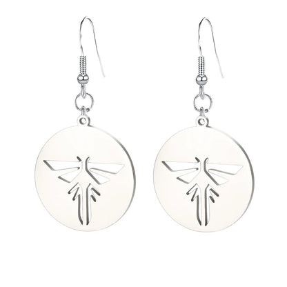 The Last Series of Us Necklace 2024 New Fashion Simple  Stainless Steel Pendant Chain Game Peripherals Trend Jewelry Best Gift