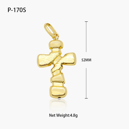 Pendant with Necklace For Women Men 24k Gold Plated Copper 33 Designs Wholesale Fashion Jewelry For Daily Wear Anniversary