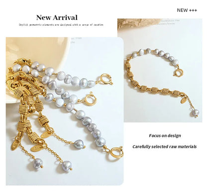 Hip Hop Bracelet Advanced European and American Ins Style Bracelet Stainless Steel Versatile Bracelet Fashion Handwear