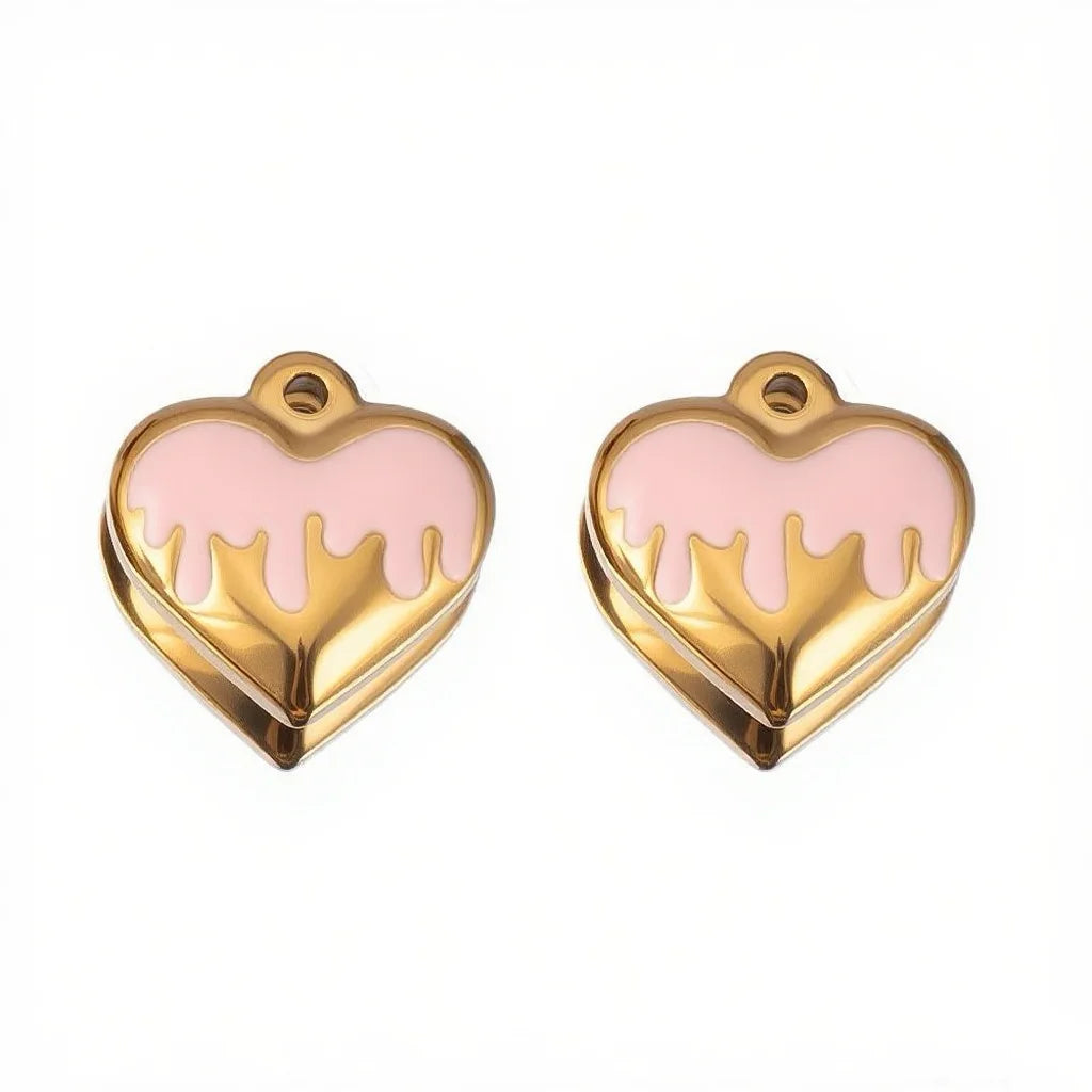 Stainless Steel Pendants Collection Cute Marine Style Pendants Various Earring Components DIY Necklace Jewelry Accessories
