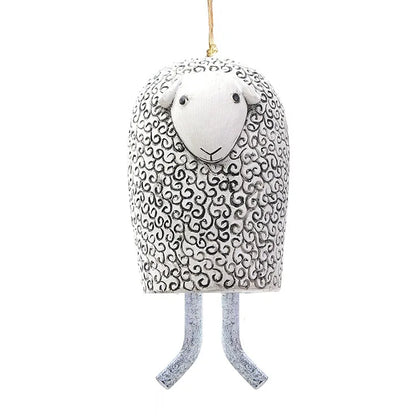 Garden Pendants Bohemian Courtyard Animal Wind Chime Pendants Fun Resin Crafts Home Courtyard Atmosphere Decorations