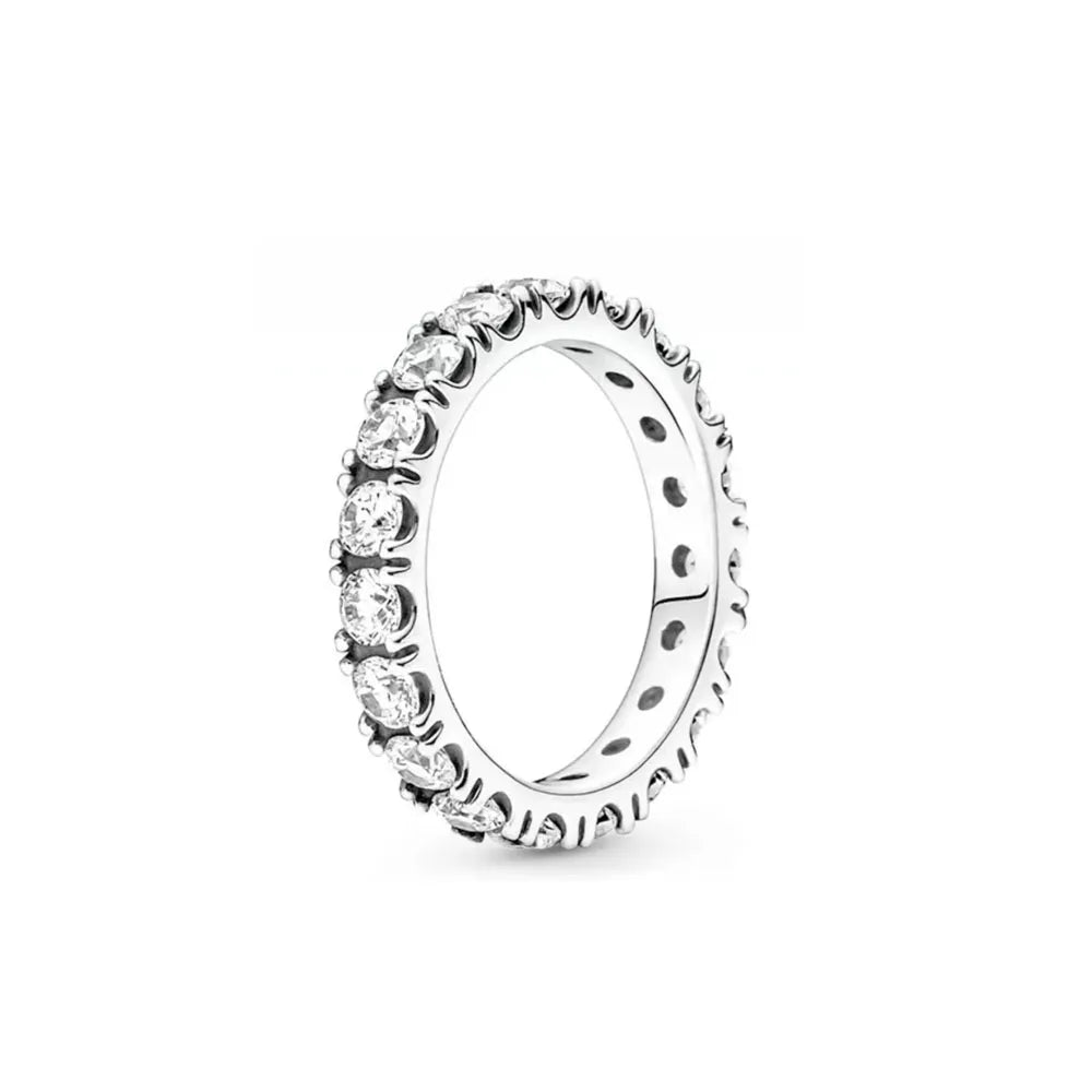European Ring Rings 925 Sterling Silver Heart Bow Round Size 6789 For Women Men Jewelry Party Fashion Wedding