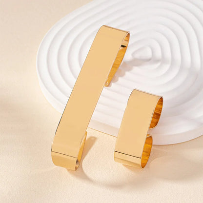 Geometric Bracelet Ring Set Women Girls Fashion Jewelry Hot Sale Party Gift 2023 New Style