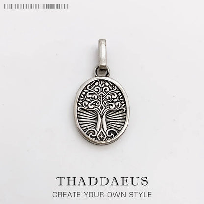 Pendant Black Love Knot Maori Cross Tooth Diver Fashion Rebel Street Jewelry Europe Bijoux Accessories Gift For Men Woman