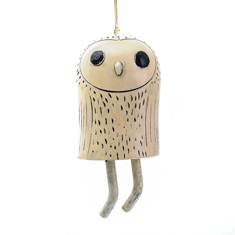 Garden Pendants Bohemian Courtyard Animal Wind Chime Pendants Fun Resin Crafts Home Courtyard Atmosphere Decorations