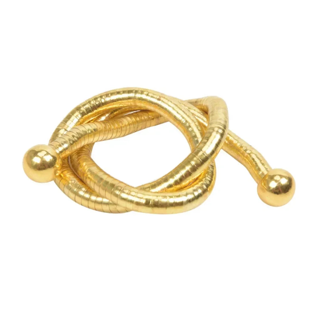 Bendable Snake Necklace Bendable Gold Silver Necklace Flexible Bracelet Twistable Choker for Women Girls Jewelry Accessories