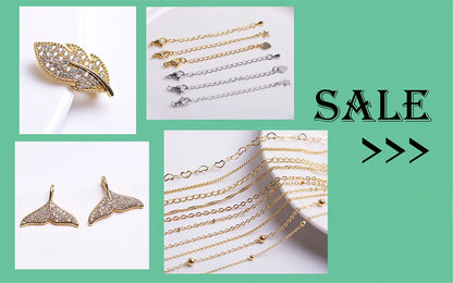 Pendants For Jewelry 18K Gold Plated Brass Heart Charms Pendants For Fashion Necklace Making Supplies DIY Jewelry Accessories