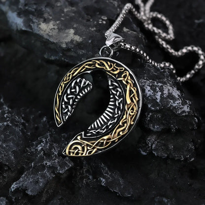 Pendente da uomo Semplice e Piccolo Titanio Acciaio Collana Gioielli