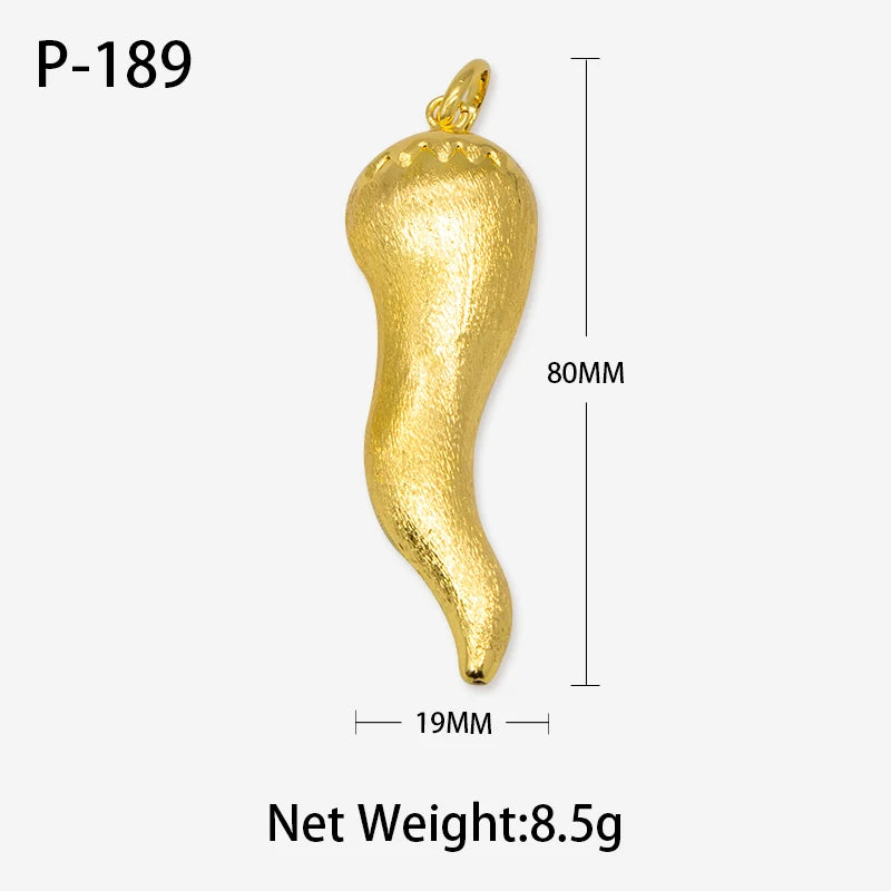 Pendant with Necklace For Women Men 24k Gold Plated Copper 33 Designs Wholesale Fashion Jewelry For Daily Wear Anniversary
