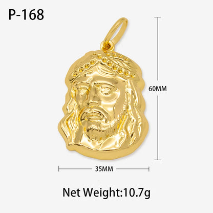 Pendant with Necklace For Women Men 24k Gold Plated Copper 33 Designs Wholesale Fashion Jewelry For Daily Wear Anniversary