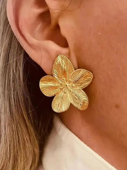 Uworld Hypoallergenic Fashion Vintage Flower Earrings Premium Alloy Women's Party Earrings женск