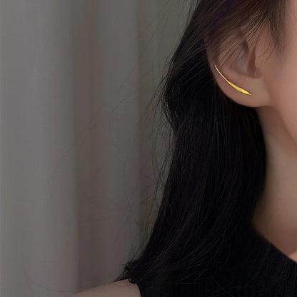 New Fashion Trend Unique Design Elegant Delicate Long Snake Bone Chain Tassel Earrings Women Jewelry Wedding Party Premium Gifts