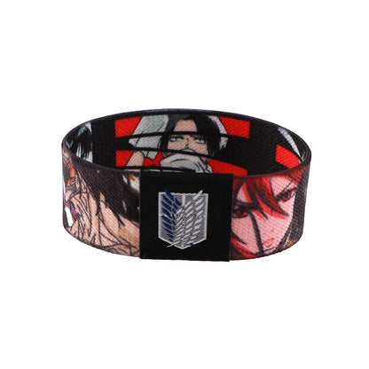 Anime Bracelet For Women Men Elastic Sports Wristband Fashion Bangles Girls Jewelry Gift for Friend