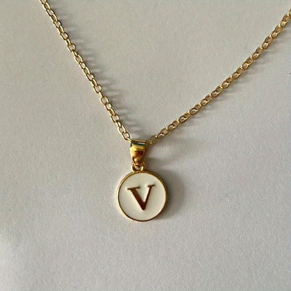 English Letters Decor Necklace Simple Pendant Necklace Alloy Necklace Jewelry Accessories For Women Gifts